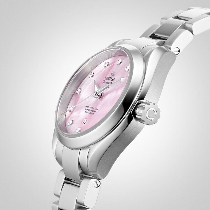 OMEGA SEAMASTER AQUA TERRA CO AXIAL CHRONOMETER 34MM LADIES WATCH O23110342057003 - Image 6