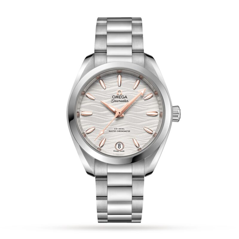 OMEGA SEAMASTER AQUA TERRA CO AXIAL MASTER CHRONOMETER 34MM LADIES WATCH O22010342002001