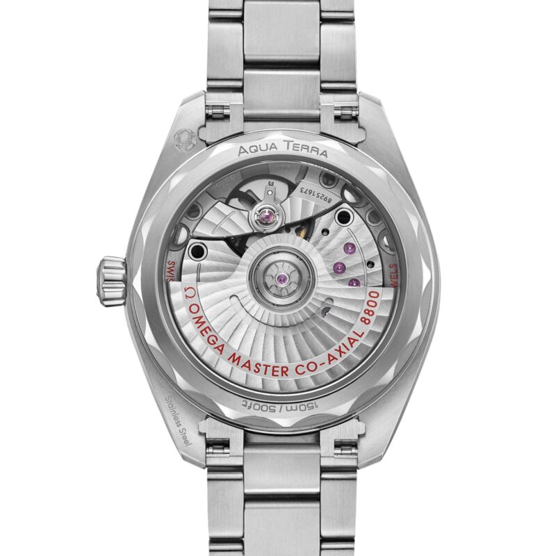OMEGA SEAMASTER AQUA TERRA CO AXIAL MASTER CHRONOMETER 34MM LADIES WATCH O22010342002001 - Image 2