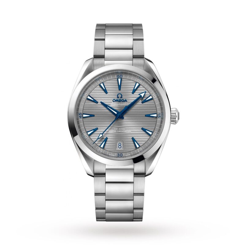 OMEGA SEAMASTER AQUA TERRA 150M MENS GREY DIAL 41MM AUTOMATIC CO AXIAL WATCH O22010412106001