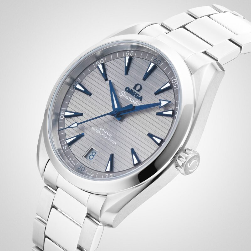 OMEGA SEAMASTER AQUA TERRA 150M MENS GREY DIAL 41MM AUTOMATIC CO AXIAL WATCH O22010412106001 - Image 7