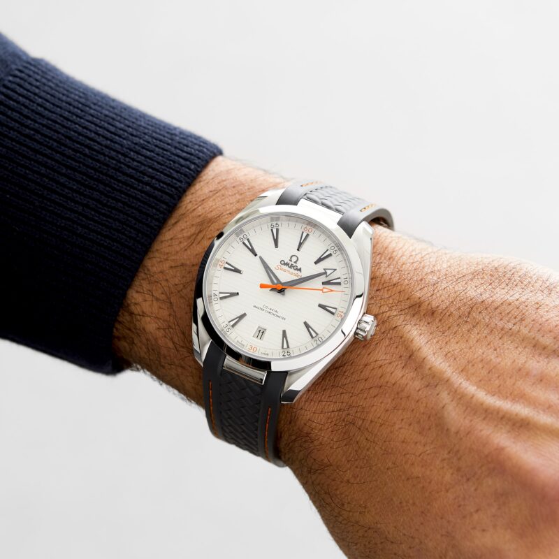 OMEGA SEAMASTER AQUA TERRA 150M MENS SILVER DIAL 41MM AUTOMATIC CO AXIAL MENS WATCH O22012412102002 - Image 5