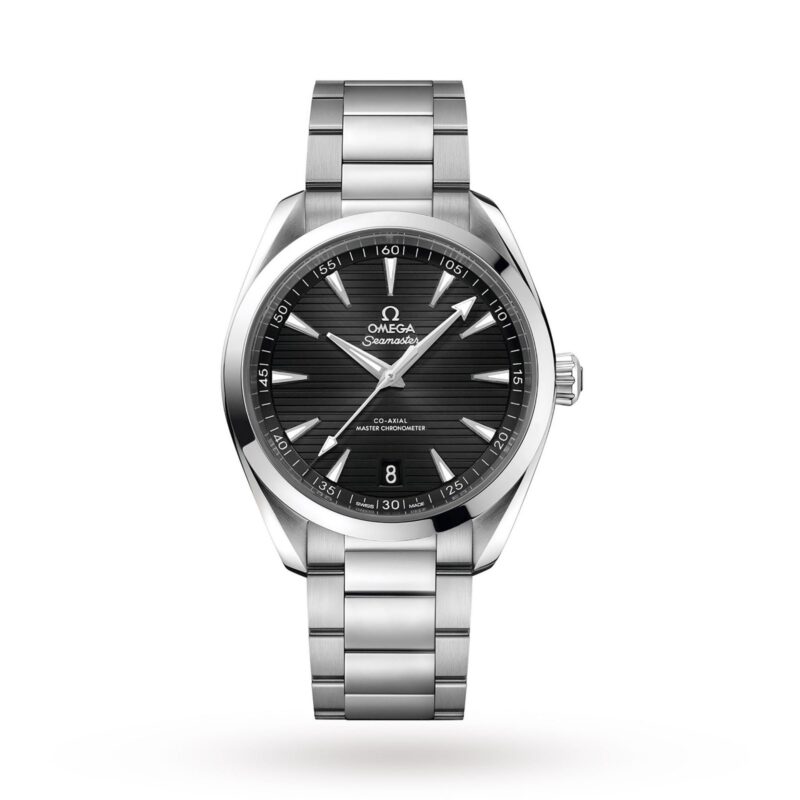 OMEGA SEAMASTER AQUA TERRA 150M MENS BLACK DIAL 41MM AUTOMATIC CO AXIAL WATCH O22010412101001
