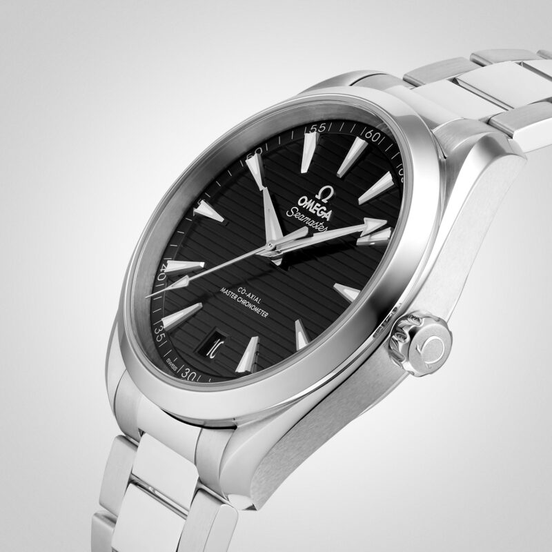 OMEGA SEAMASTER AQUA TERRA 150M MENS BLACK DIAL 41MM AUTOMATIC CO AXIAL WATCH O22010412101001 - Image 5