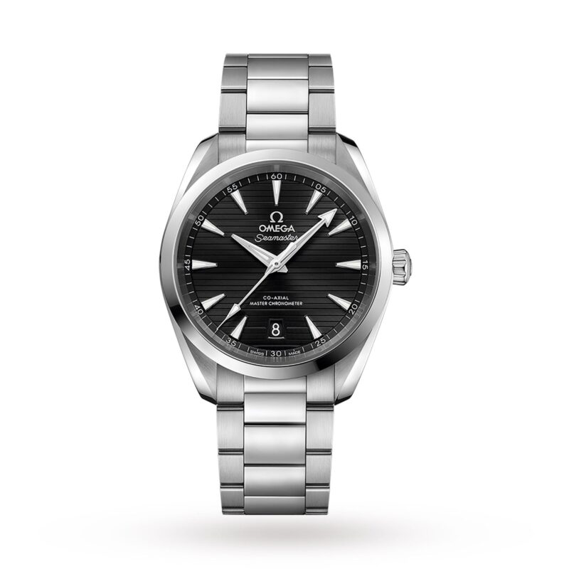 OMEGA SEAMASTER AQUA TERRA 150M MENS BLACK DIAL 38MM AUTOMATIC CO AXIAL MENS WATCH O22010382001001