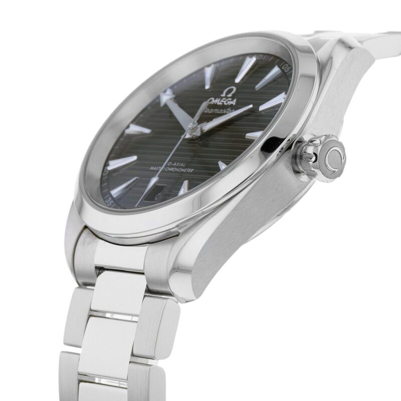 OMEGA SEAMASTER AQUA TERRA 150M MENS BLACK DIAL 38MM AUTOMATIC CO AXIAL MENS WATCH O22010382001001 - Image 2