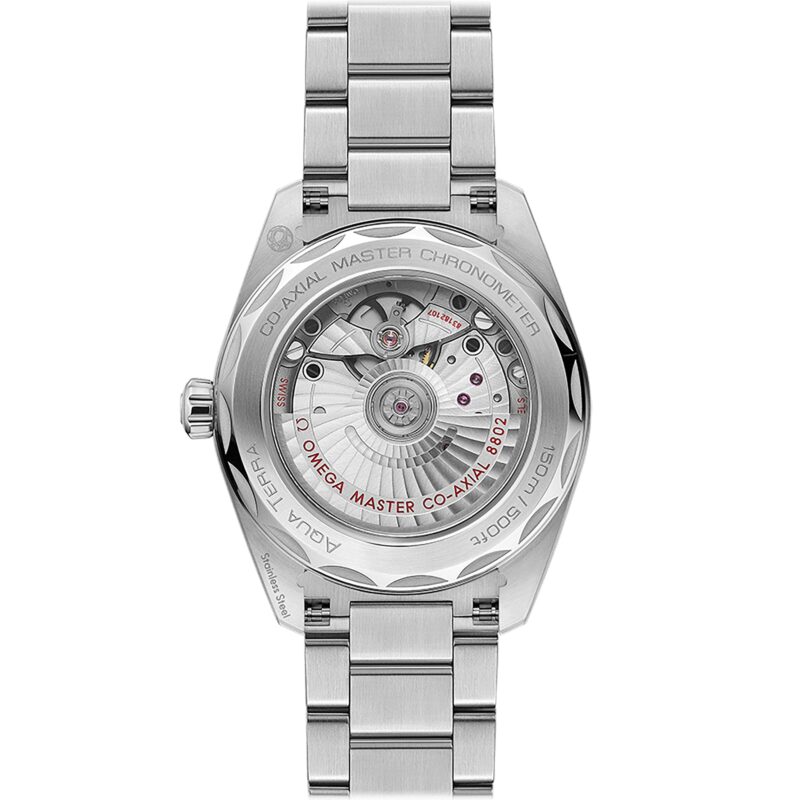 OMEGA SEAMASTER AQUA TERRA 150M CO AXIAL MASTER CHRONOMETER SMALL SECONDS 38MM UNISEX WATCH O22010382010001 - Image 2