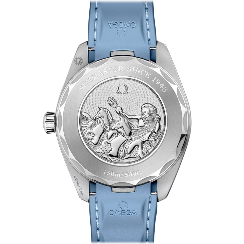 OMEGA SEAMASTER AQUA TERRA 150M CO AXIAL MASTER CHRONOMETER GMT WORLDTIMER 43MM SUMMER BLUE O22012432203002 - Image 2