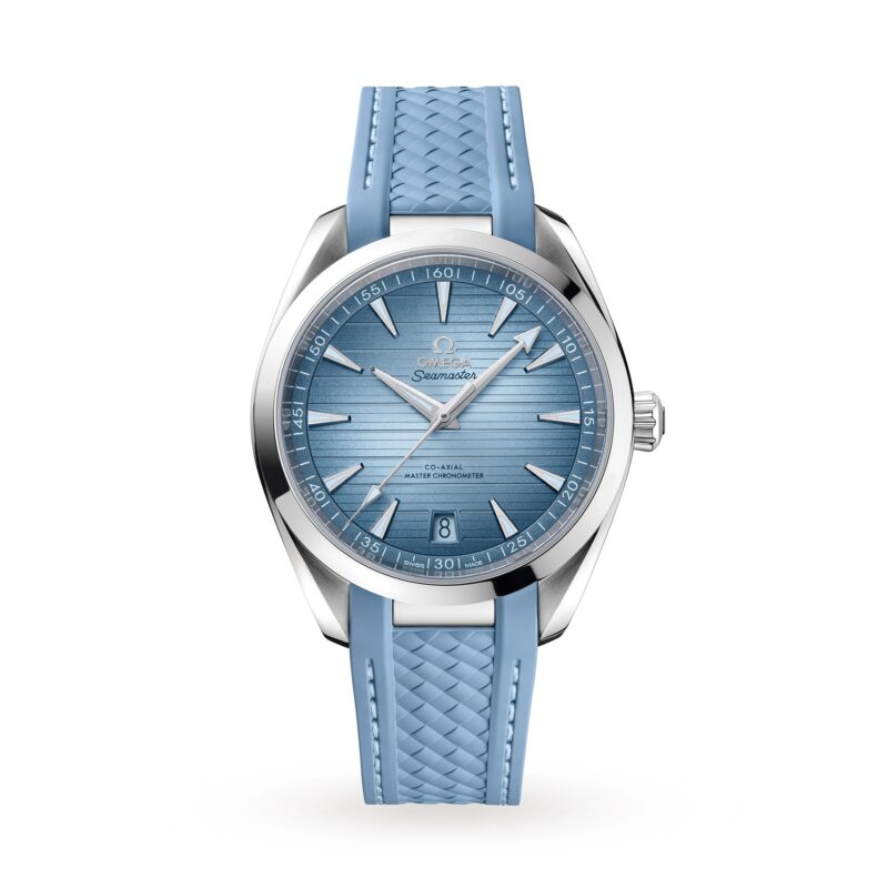 OMEGA SEAMASTER AQUA TERRA 150M CO AXIAL MASTER CHRONOMETER 41MM SUMMER BLUE O22012412103008
