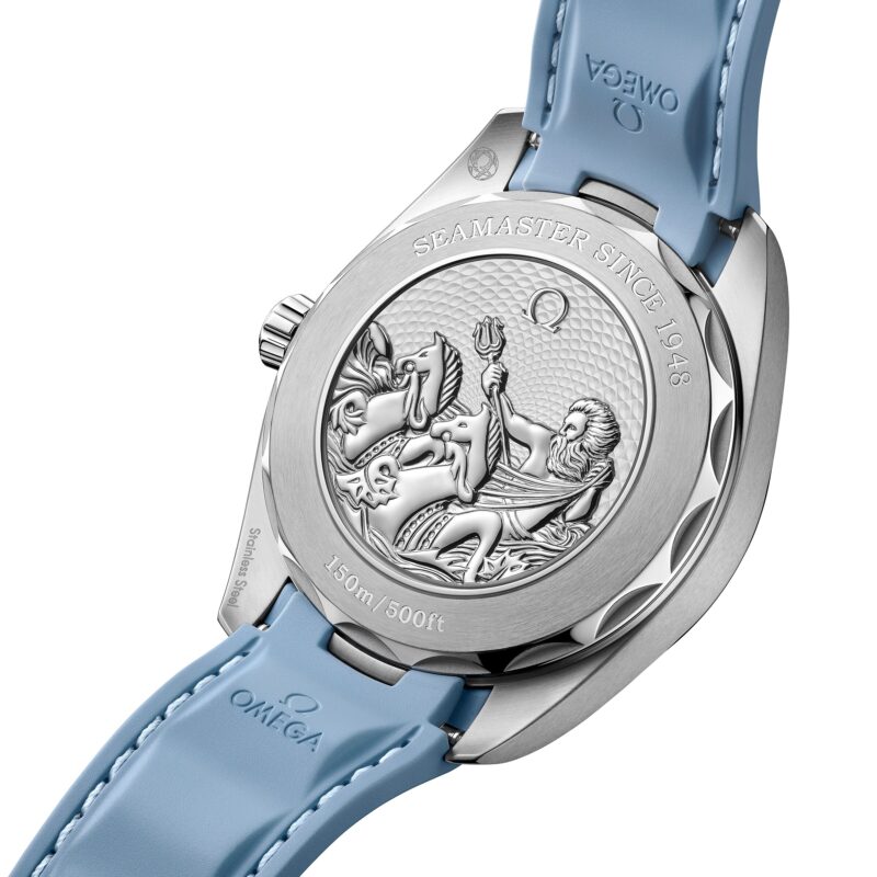 OMEGA SEAMASTER AQUA TERRA 150M CO AXIAL MASTER CHRONOMETER 41MM SUMMER BLUE O22012412103008 - Image 4