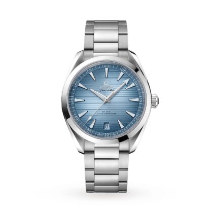 OMEGA SEAMASTER AQUA TERRA 150M CO AXIAL MASTER CHRONOMETER 41MM SUMMER BLUE O22010412103005