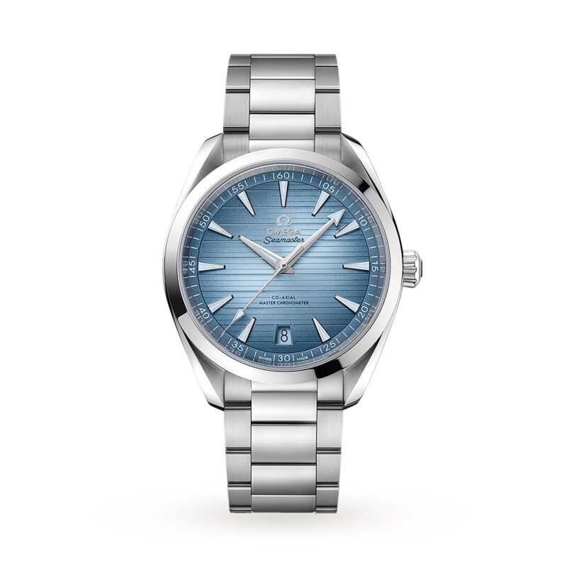 OMEGA SEAMASTER AQUA TERRA 150M CO AXIAL MASTER CHRONOMETER 41MM SUMMER BLUE O22010412103005