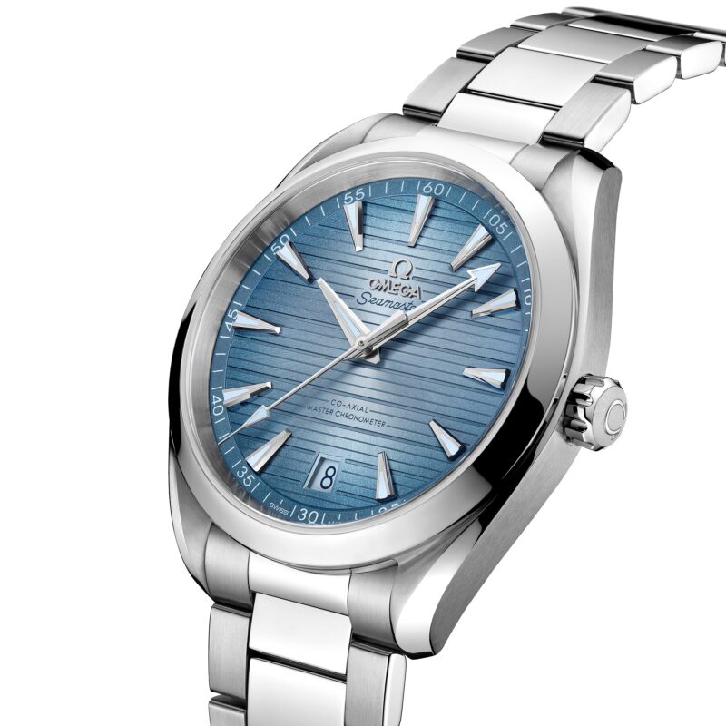 OMEGA SEAMASTER AQUA TERRA 150M CO AXIAL MASTER CHRONOMETER 41MM SUMMER BLUE O22010412103005 - Image 3