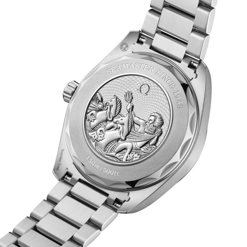 OMEGA SEAMASTER AQUA TERRA 150M CO AXIAL MASTER CHRONOMETER GMT WORLDTIMER 43MM SUMMER BLUE O22010432203002 - Image 4