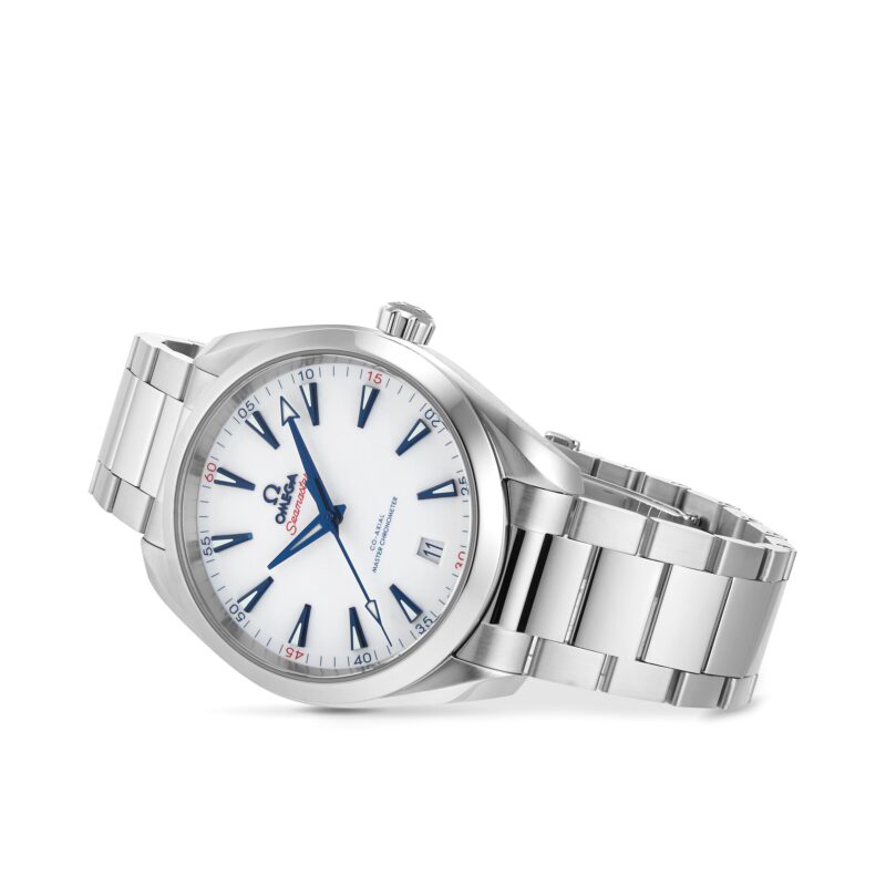OMEGA SEAMASTER AQUA TERRA 150M CO AXIAL MASTER CHRONOMETER 41MM BEIJING 2022 O52210412104001 - Image 4