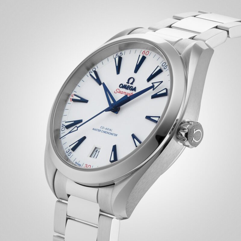 OMEGA SEAMASTER AQUA TERRA 150M CO AXIAL MASTER CHRONOMETER 41MM BEIJING 2022 O52210412104001 - Image 7