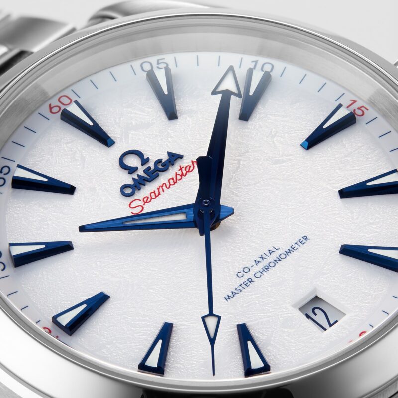 OMEGA SEAMASTER AQUA TERRA 150M CO AXIAL MASTER CHRONOMETER 41MM BEIJING 2022 O52210412104001 - Image 8