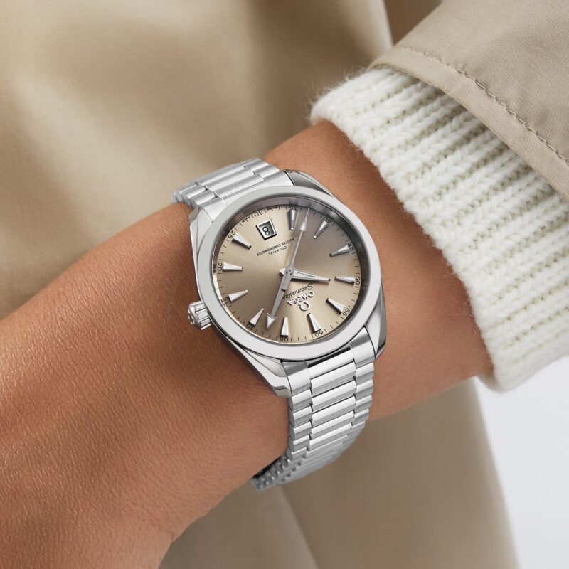 OMEGA SEAMASTER AQUA TERRA 150M CO AXIAL MASTER CHRONOMETER 38MM UNISEX WATCH IVORY O22010382009001 - Image 2