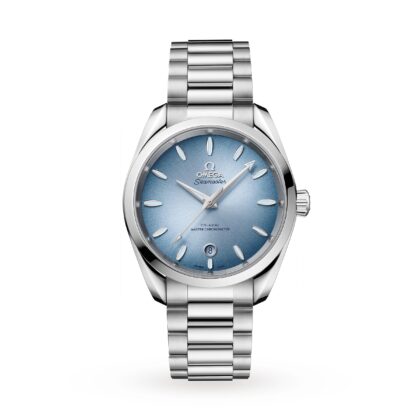 OMEGA SEAMASTER AQUA TERRA 150M CO AXIAL MASTER CHRONOMETER 38MM SUMMER BLUE O22010382003004