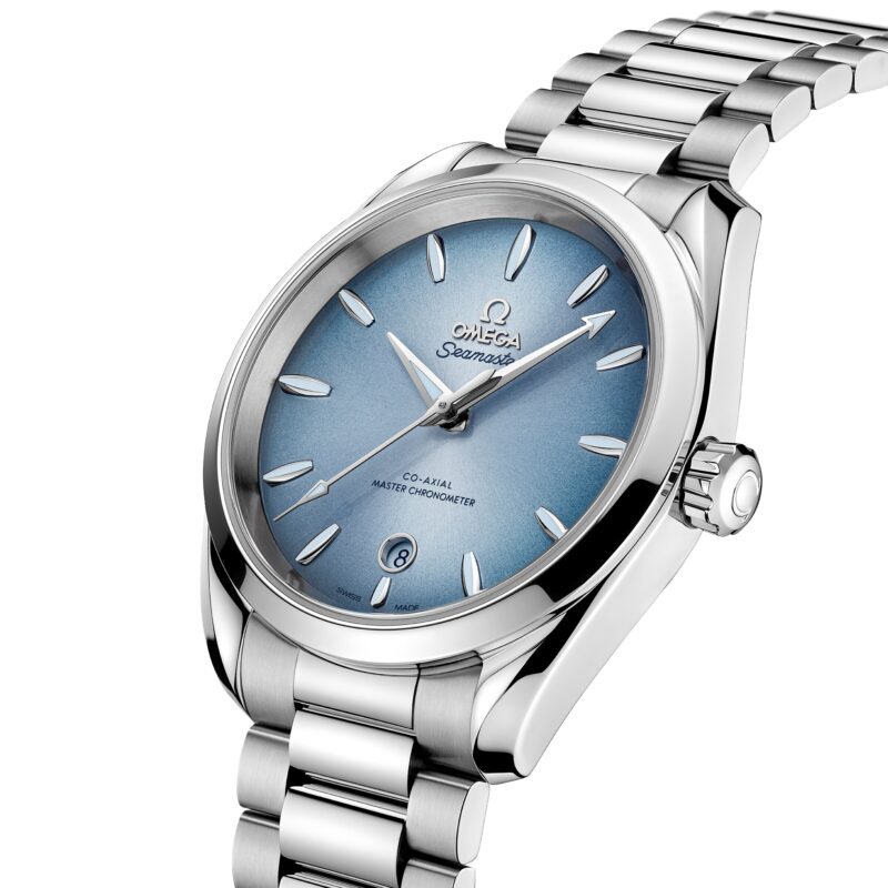 OMEGA SEAMASTER AQUA TERRA 150M CO AXIAL MASTER CHRONOMETER 38MM SUMMER BLUE O22010382003004 - Image 3