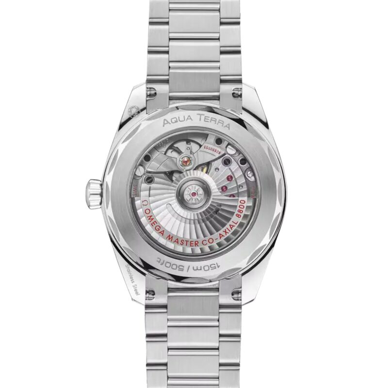 OMEGA SEAMASTER AQUA TERRA 150M CO AXIAL MASTER CHRONOMETER 38MM UNISEX WATCH GREEN O22010382010002 - Image 2