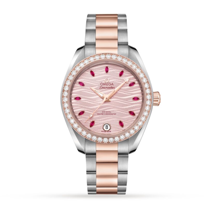OMEGA SEAMASTER AQUA TERRA 150M CO AXIAL MASTER CHRONOMETER 34MM LADIES WATCH O22025342060001