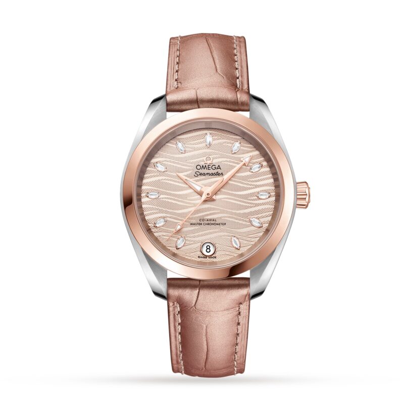 OMEGA SEAMASTER AQUA TERRA 150M CO AXIAL MASTER CHRONOMETER 34MM LADIES WATCH O22023342059001