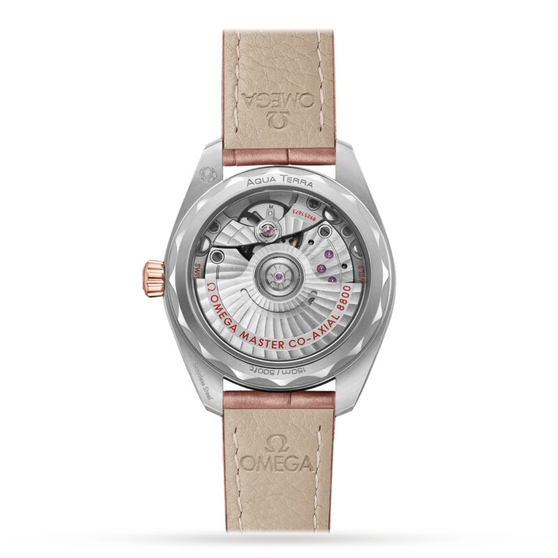 OMEGA SEAMASTER AQUA TERRA 150M CO AXIAL MASTER CHRONOMETER 34MM LADIES WATCH O22023342059001 - Image 2