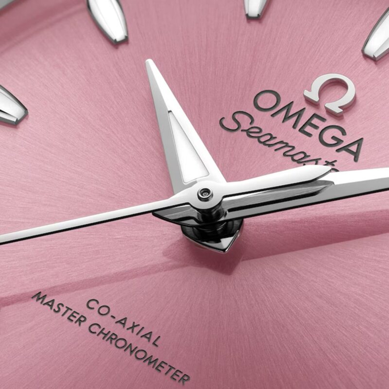 OMEGA SEAMASTER AQUA TERRA 150M CO AXIAL MASTER CHRONOMETER 34MM LADIES WATCH PINK O22010342010003 - Image 3