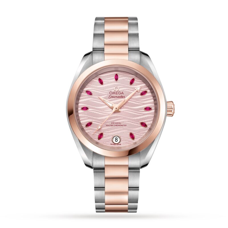 OMEGA SEAMASTER AQUA TERRA 150M CO AXIAL MASTER CHRONOMETER 34MM LADIES WATCH O22020342060001