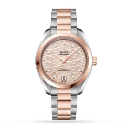OMEGA SEAMASTER AQUA TERRA 150M CO AXIAL MASTER CHRONOMETER 34MM LADIES WATCH O22020342059001