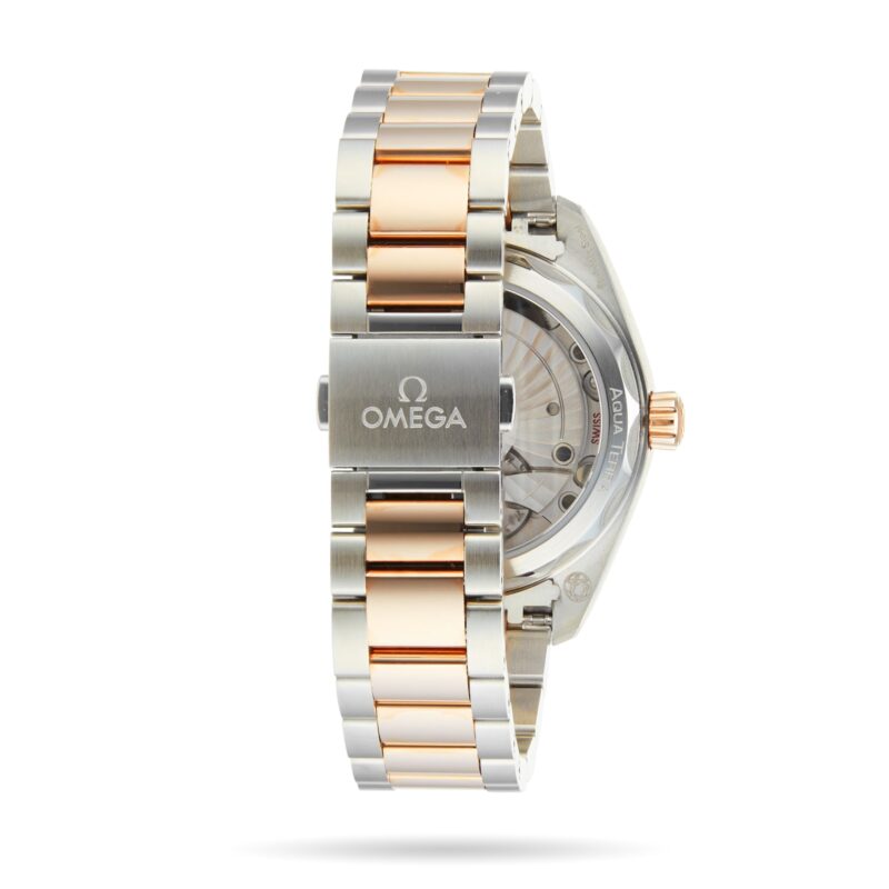OMEGA SEAMASTER AQUA TERRA 150M CO AXIAL MASTER CHRONOMETER 34MM LADIES WATCH O22020342059001 - Image 5