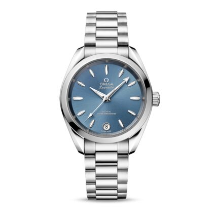 OMEGA SEAMASTER AQUA TERRA 150M CO AXIAL MASTER CHRONOMETER 34MM LADIES WATCH BLUE O22010342003002