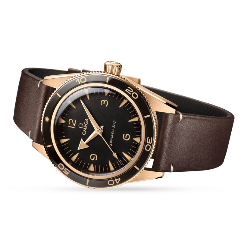 OMEGA SEAMASTER 300 CO AXIAL MASTER CHRONOMETER 41MM BRONZE GOLD O23492412110001 - Image 3