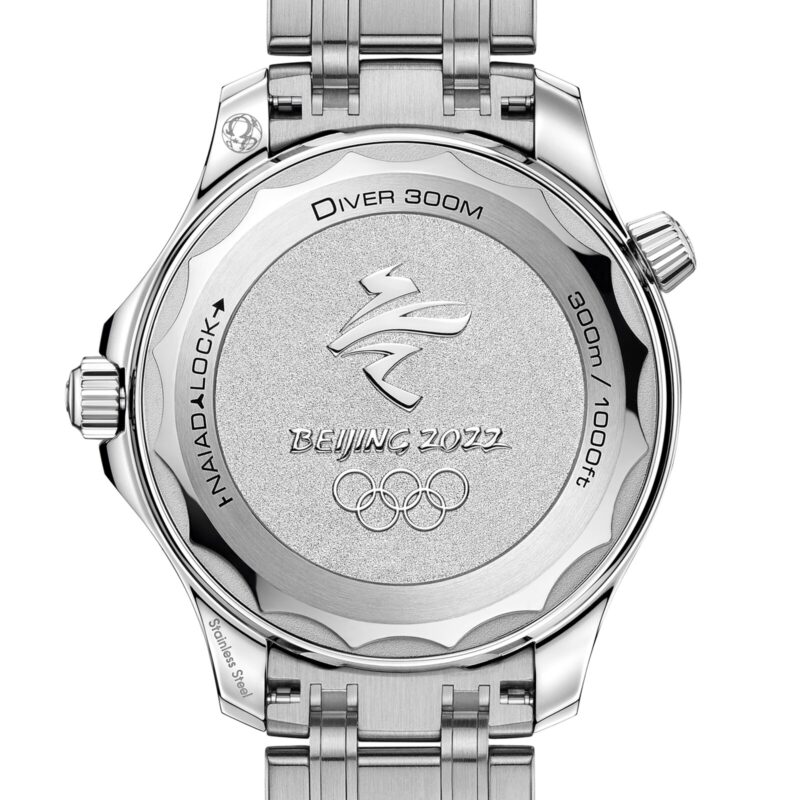 OMEGA SEAMASTER DBLQUOTE.BEIJING 2022 DBLQUOTE. DIVER 300M CO AXIAL MASTER CHRONOMETER 42MM MENS WATCH O52230422003001 - Image 2