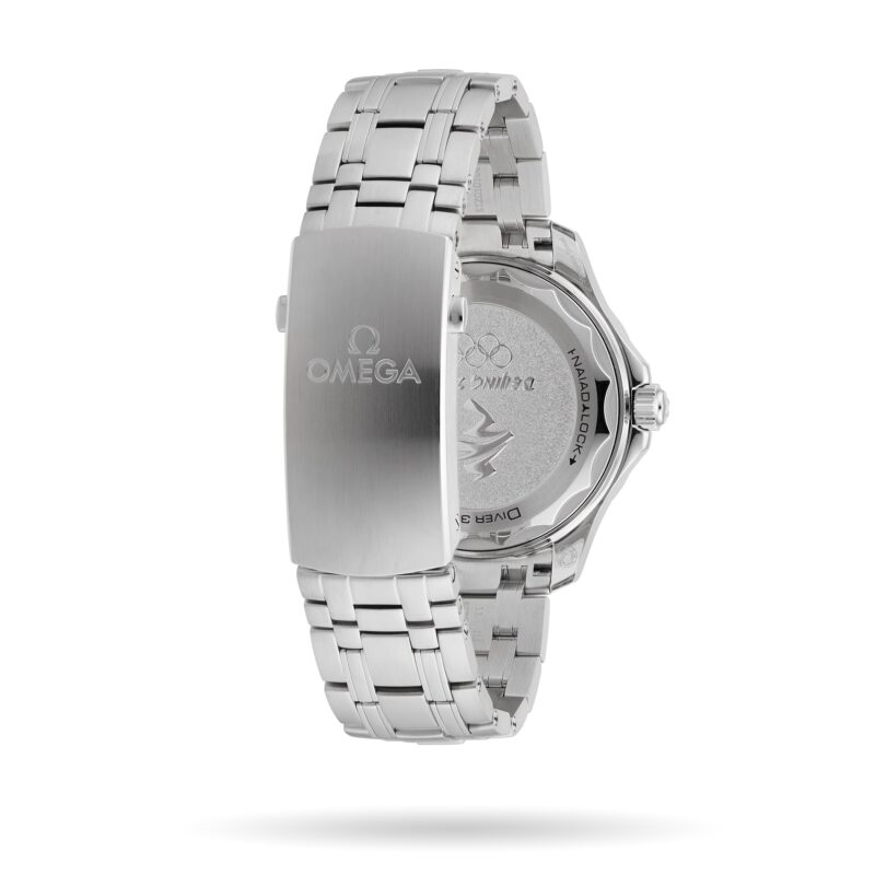 OMEGA SEAMASTER DBLQUOTE.BEIJING 2022 DBLQUOTE. DIVER 300M CO AXIAL MASTER CHRONOMETER 42MM MENS WATCH O52230422003001 - Image 5