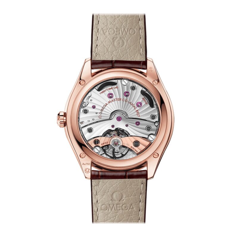 OMEGA DE VILLE TRESOR 40MM MENS WATCH RED O43553402111002 - Image 2