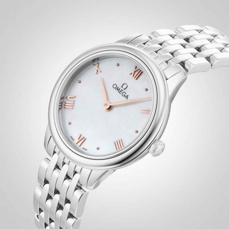 OMEGA DE VILLE PRESTIGE QUARTZ 27.5MM LADIES WATCH WHITE O43410286005001 - Image 6