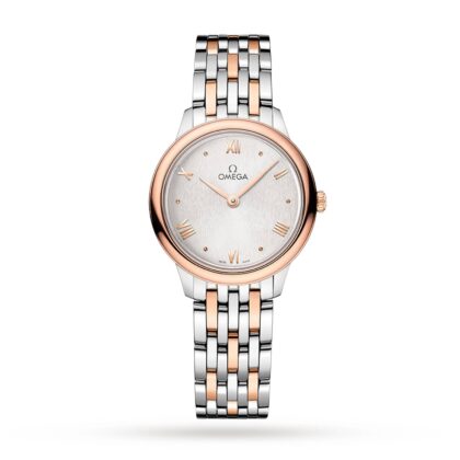 OMEGA DE VILLE PRESTIGE QUARTZ 27.5MM LADIES WATCH SILVER O43420286002001