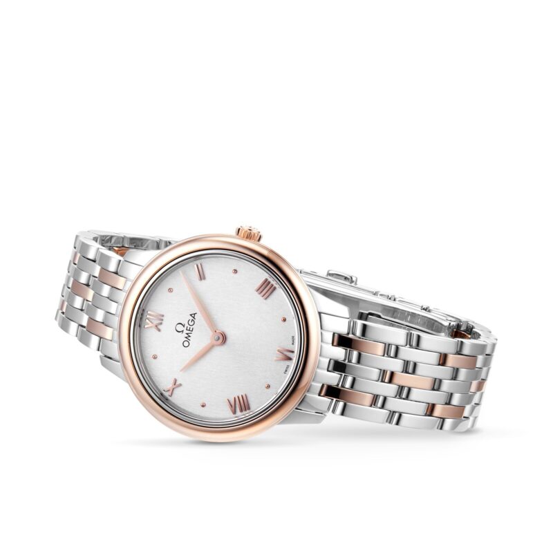 OMEGA DE VILLE PRESTIGE QUARTZ 27.5MM LADIES WATCH SILVER O43420286002001 - Image 3