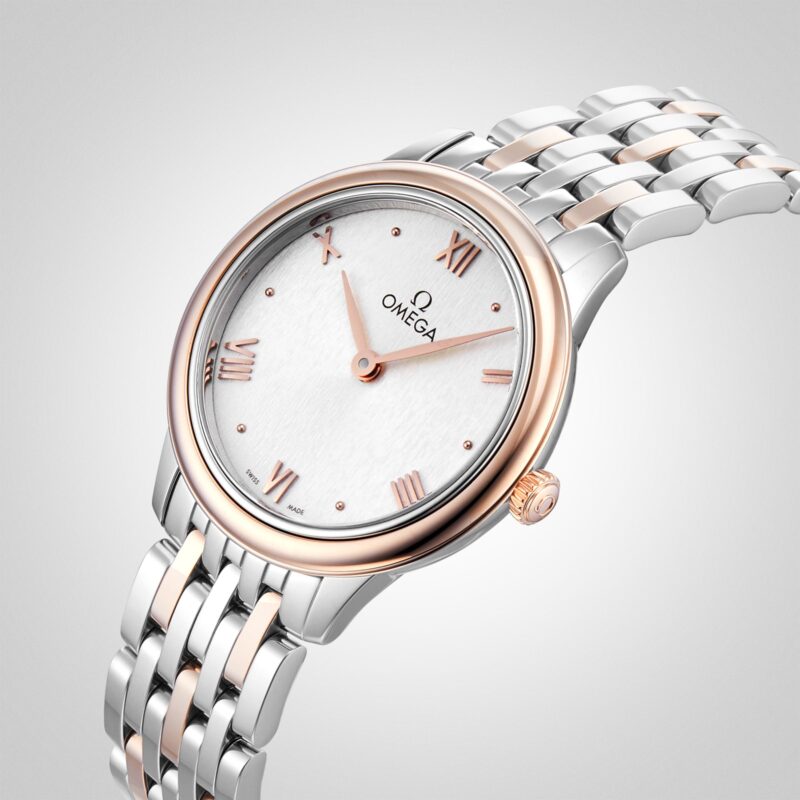 OMEGA DE VILLE PRESTIGE QUARTZ 27.5MM LADIES WATCH SILVER O43420286002001 - Image 6