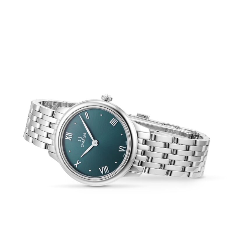OMEGA DE VILLE PRESTIGE QUARTZ 27.5MM LADIES WATCH GREEN O43410286010001 - Image 3