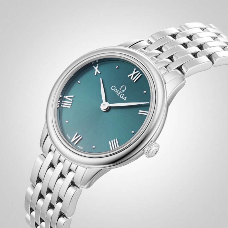 OMEGA DE VILLE PRESTIGE QUARTZ 27.5MM LADIES WATCH GREEN O43410286010001 - Image 6