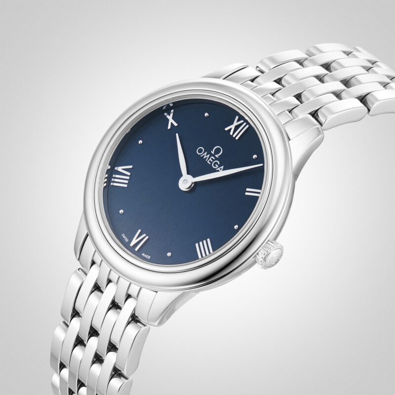 OMEGA DE VILLE PRESTIGE QUARTZ 27.5MM LADIES WATCH BLUE O43410286003002 - Image 6
