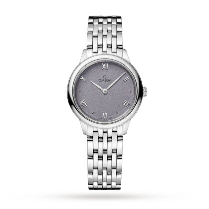 OMEGA DE VILLE PRESTIGE QUARTZ 27.5MM LADIES WATCH PURPLE O43410286003001