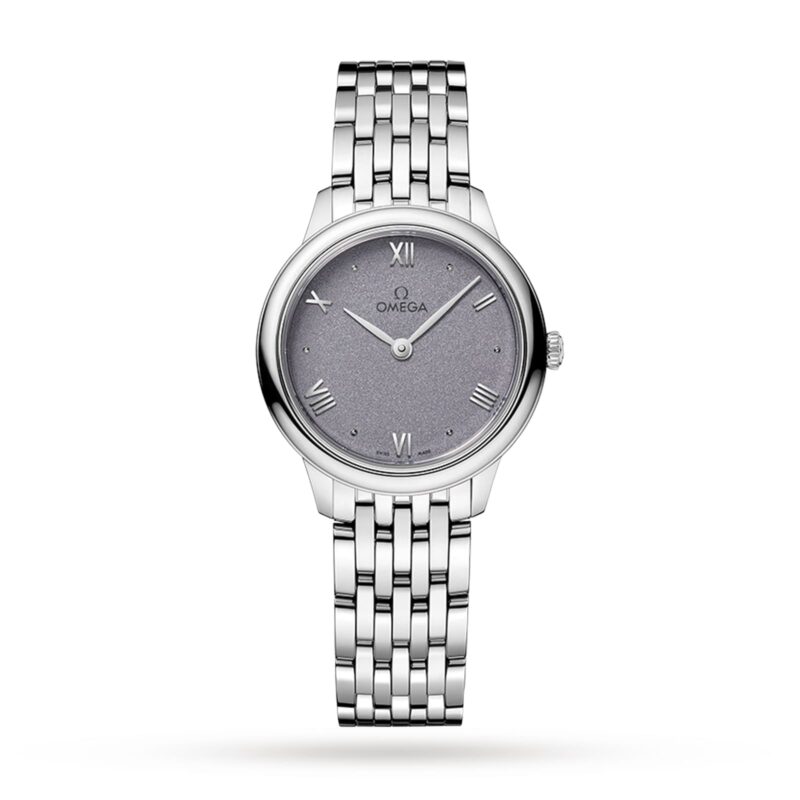 OMEGA DE VILLE PRESTIGE QUARTZ 27.5MM LADIES WATCH PURPLE O43410286003001