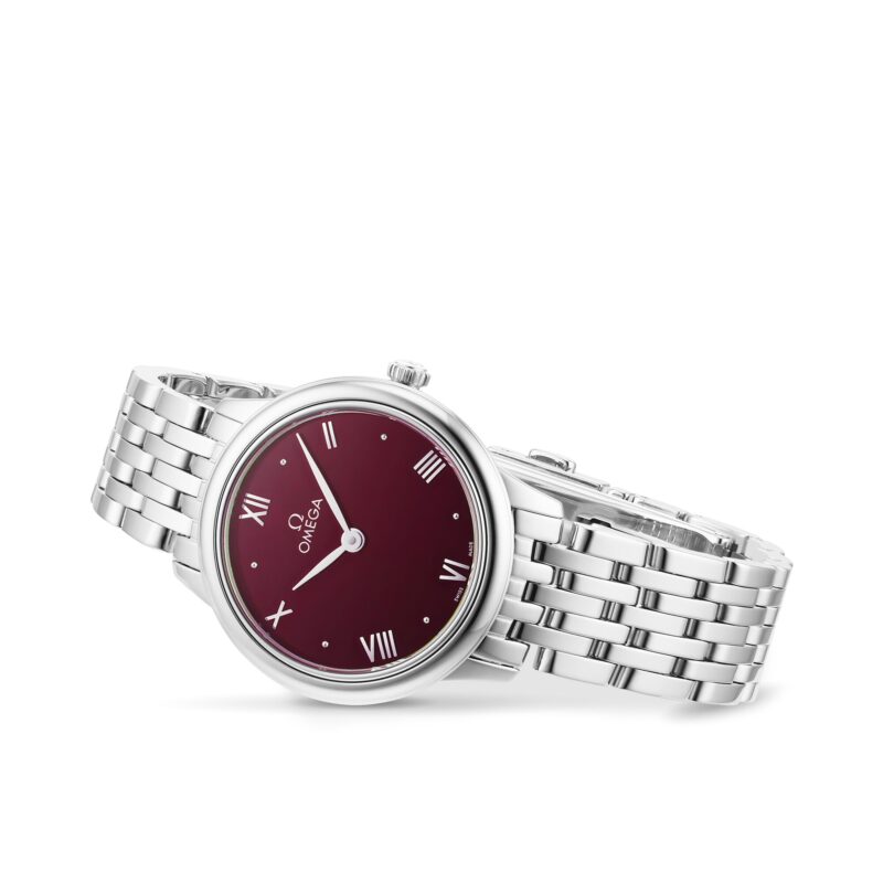 OMEGA DE VILLE PRESTIGE QUARTZ 27.5MM LADIES WATCH RED O43410286011001 - Image 3