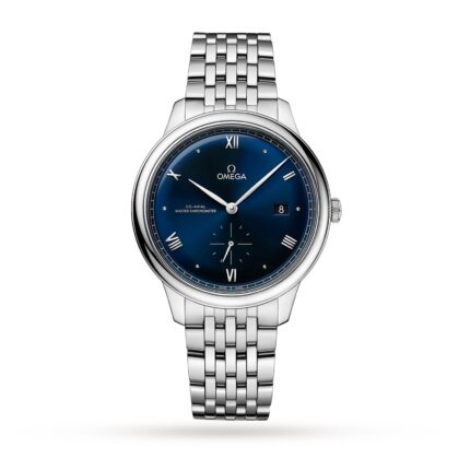 OMEGA DE VILLE PRESTIGE CO AXIAL MASTER CHRONOMETER SMALL SECONDS 41MM MENS WATCH BLUE O43410412003001