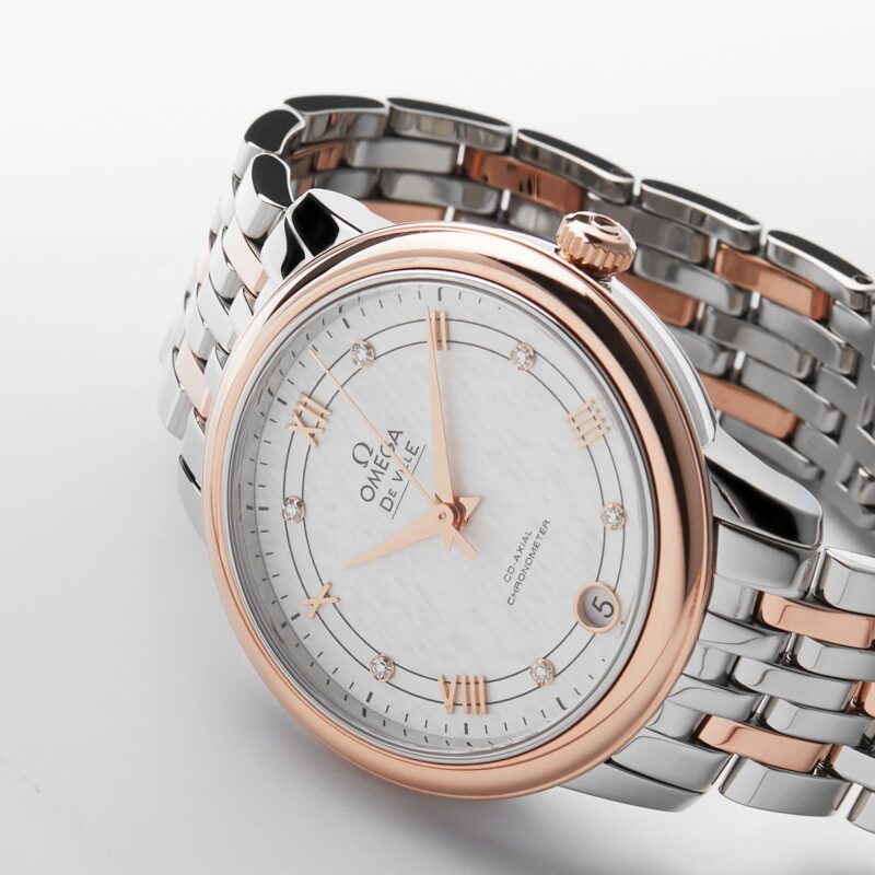 OMEGA DE VILLE PRESTIGE LADIES 32.5MM CO AXIAL AUTOMATIC LADIES WATCH O42420332052002 - Image 6