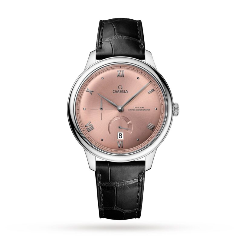 OMEGA DE VILLE PRESTIGE CO AXIAL MASTER CHRONOMETER POWER RESERVE 41MM MENS WATCH PINK O43413412110001